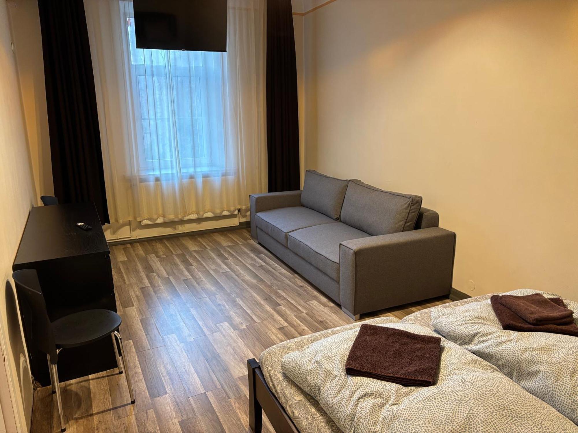 Aparthotel Rīga Exterior foto A typical room at the hostel